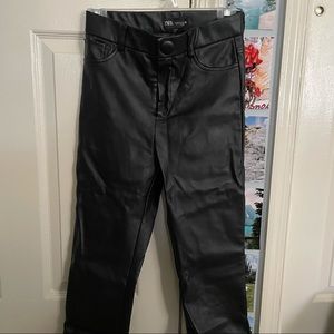 Zara Leather Pants